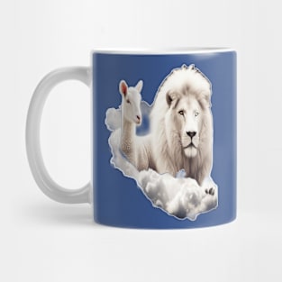 Lamb and Lion. Mug